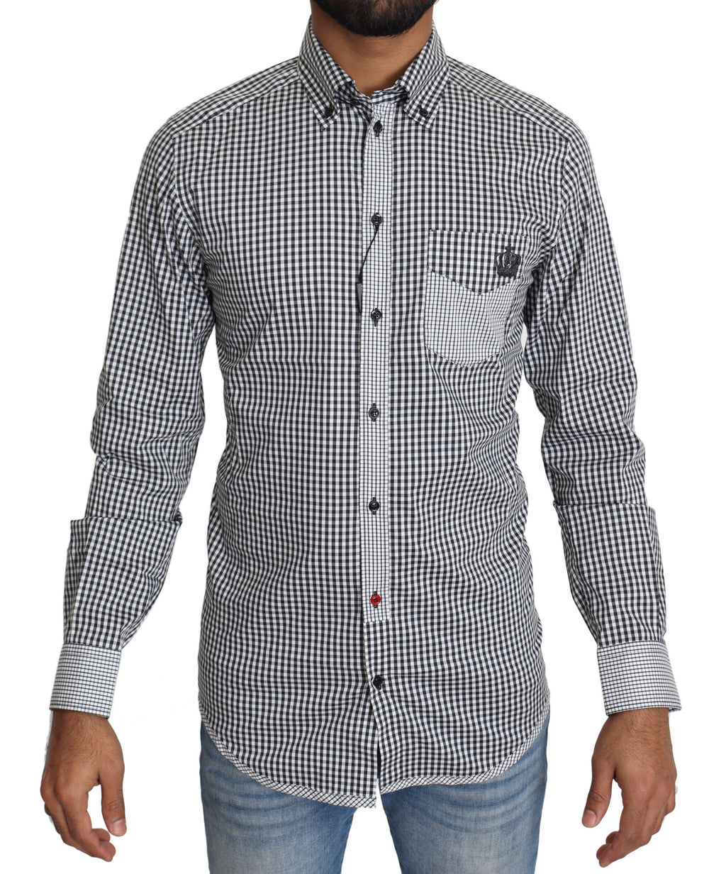 Dolce & Gabbana Black Dress Shirt for Men
