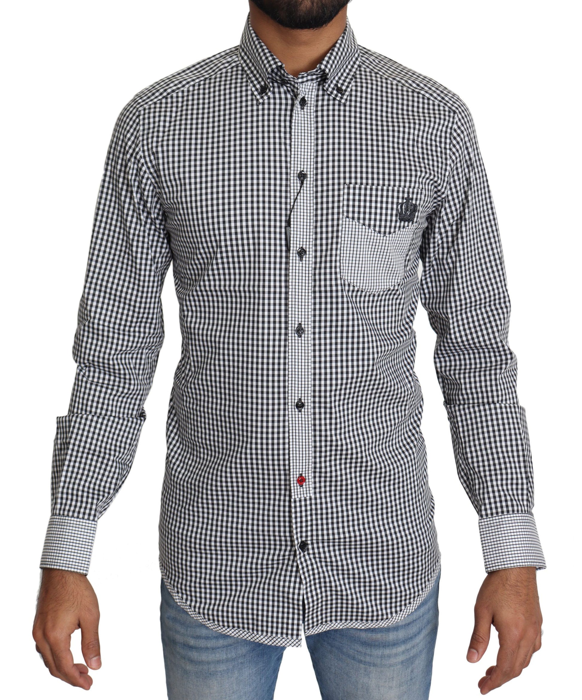 Dolce & Gabbana Black Dress Shirt for Men
