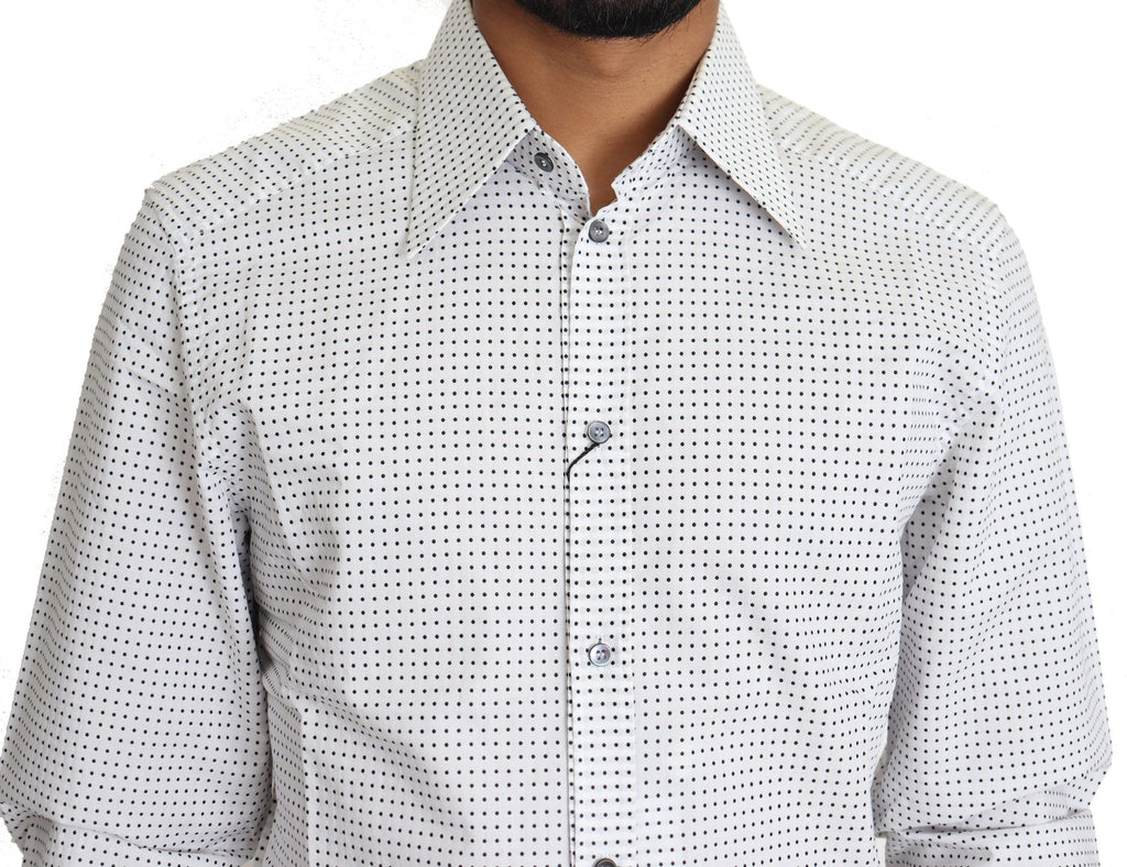 Dolce & Gabbana White Dress Shirt for Men detail view