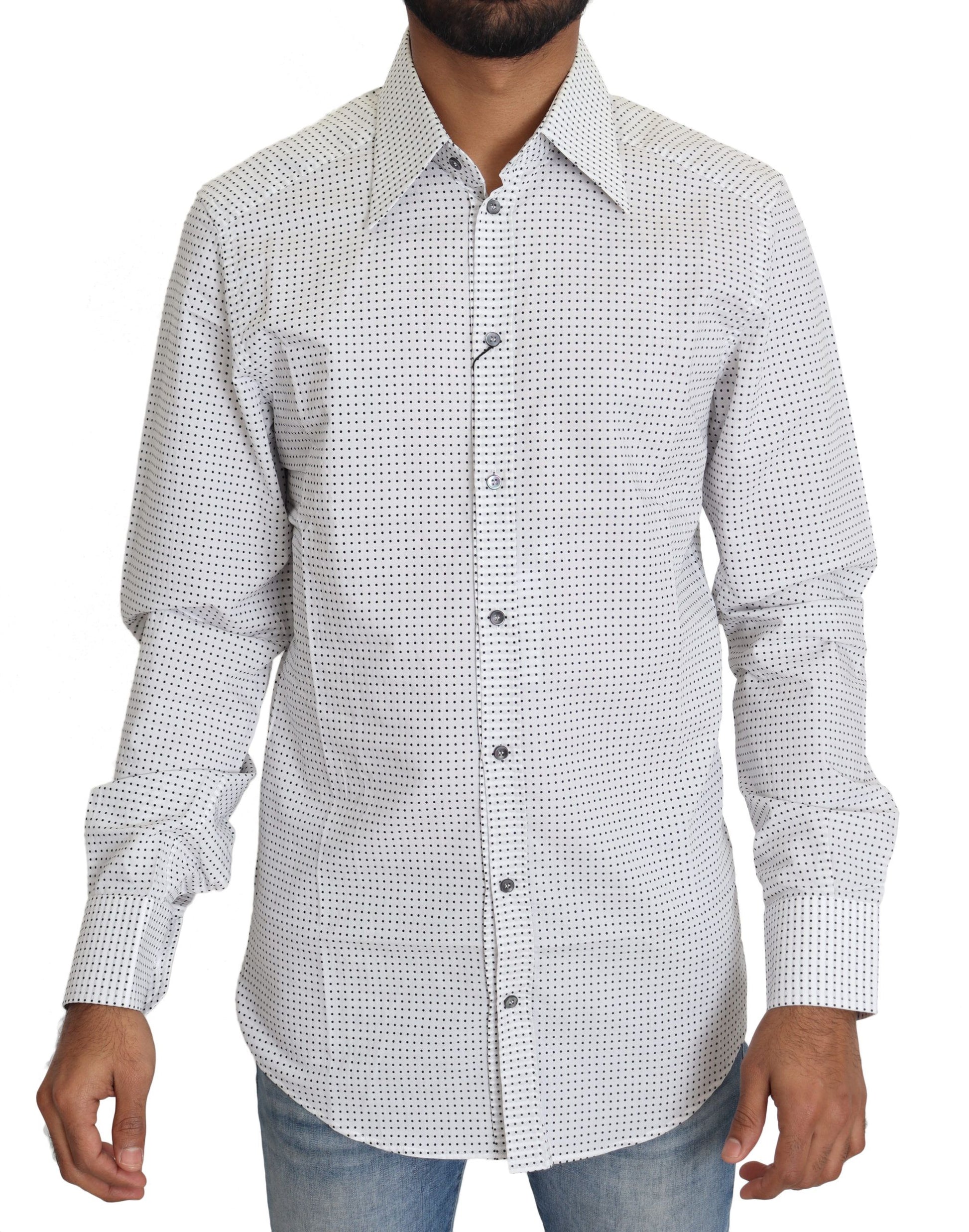 Dolce & Gabbana White Dress Shirt for Men