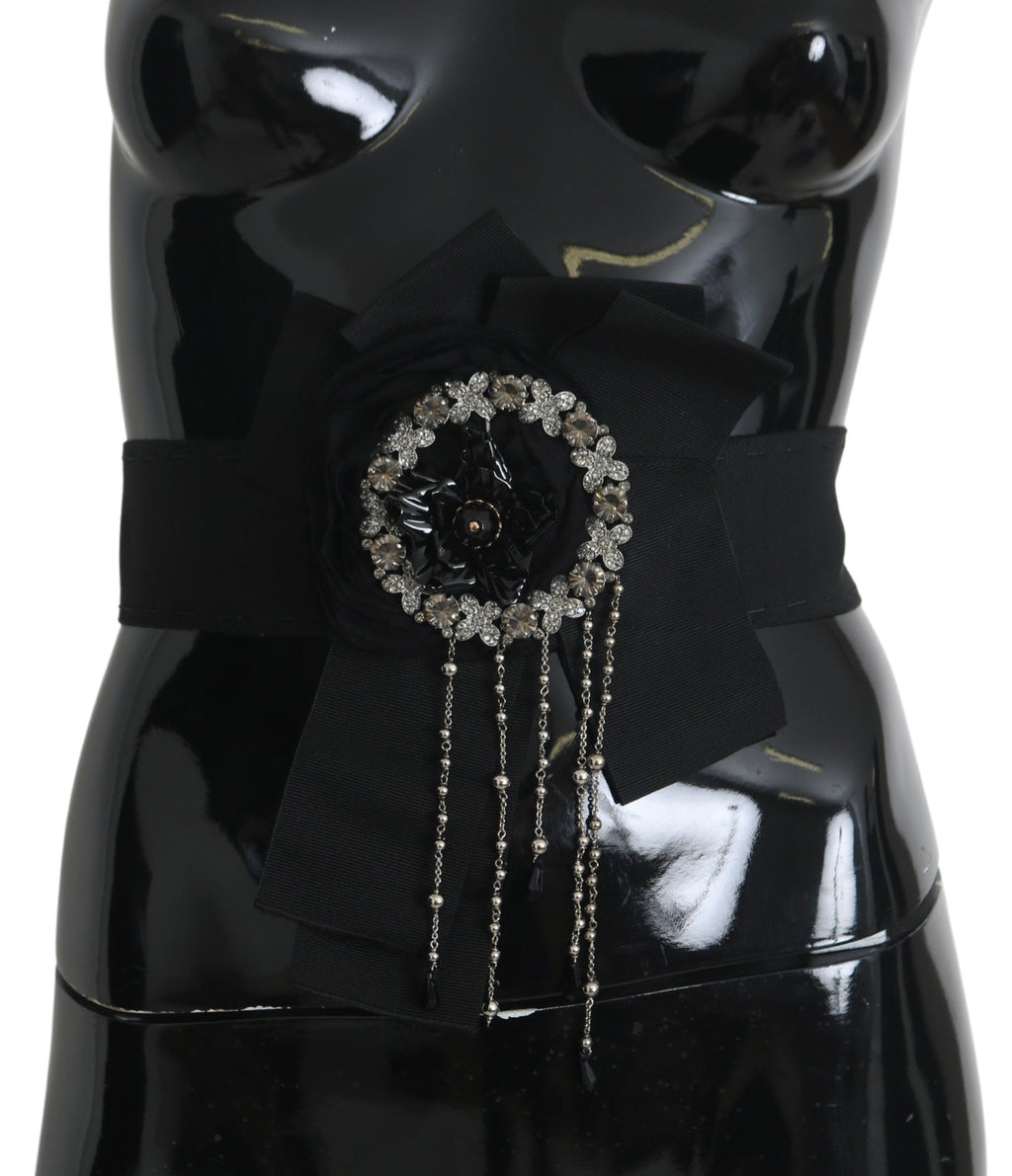 Dolce & Gabbana Black High Waist Belts for Women