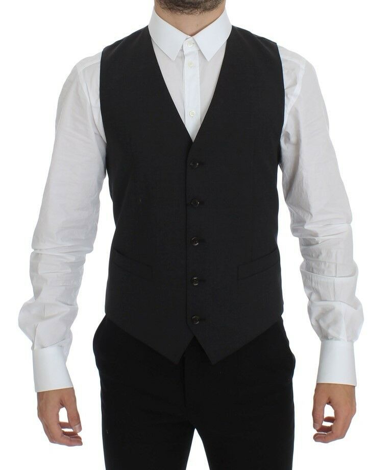 Dolce & Gabbana Grey Waistcoats for Men