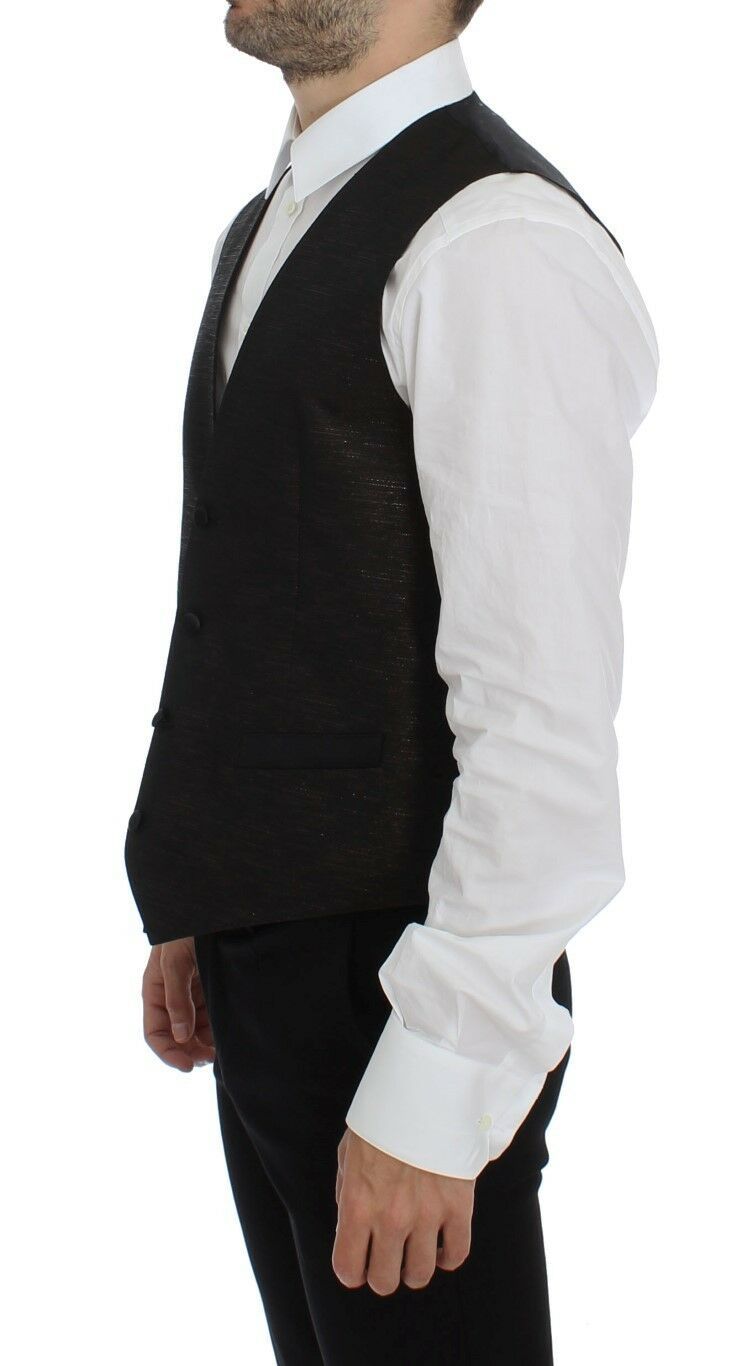 Dolce & Gabbana Black Waistcoats for Men alternate view
