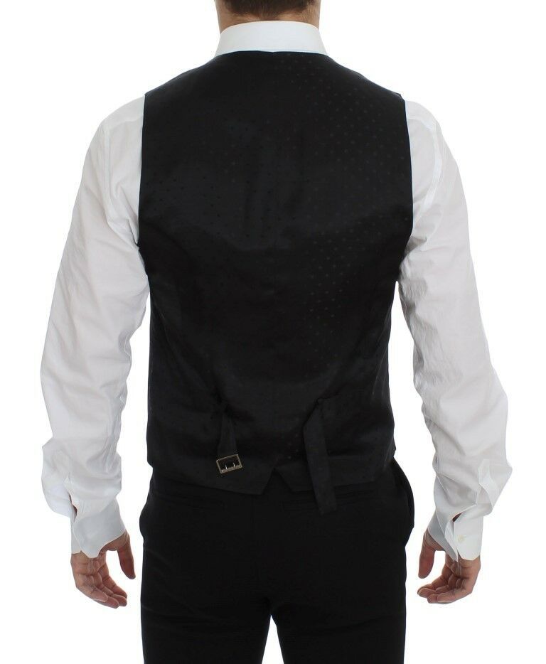 Dolce & Gabbana Black Waistcoats for Men detail view