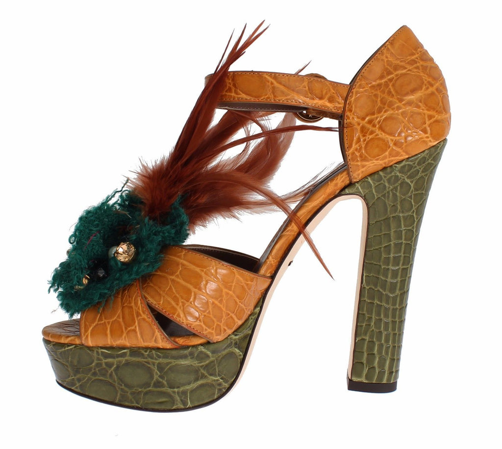 Dolce & Gabbana Orange High Heel for Women additional view