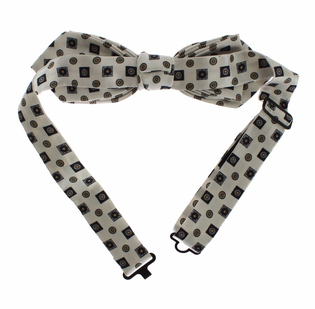 Dolce & Gabbana White Bowties for Men side view