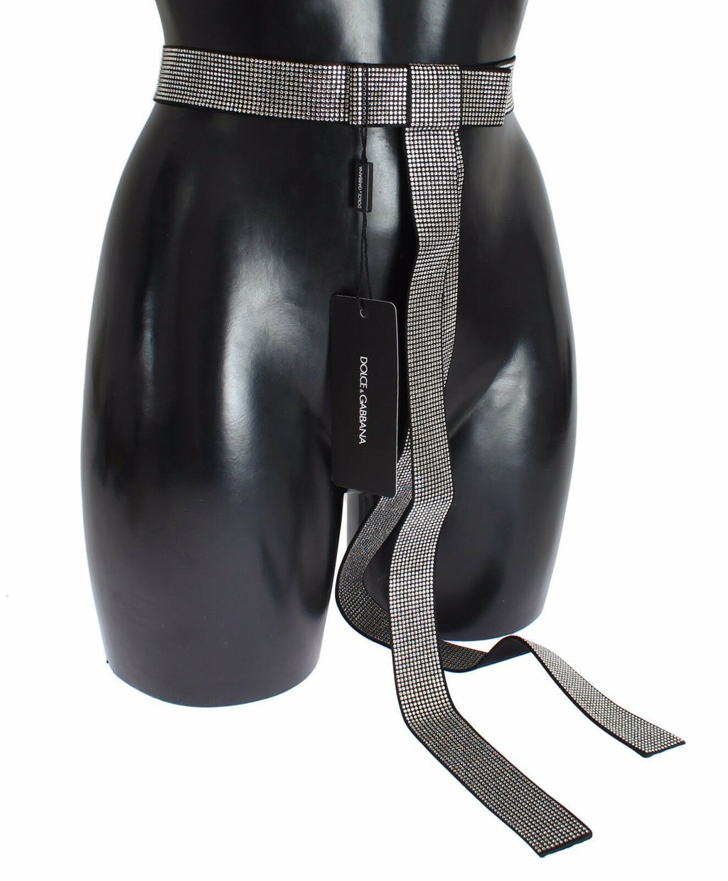Dolce & Gabbana Black High Waist Belts for Men alternate view