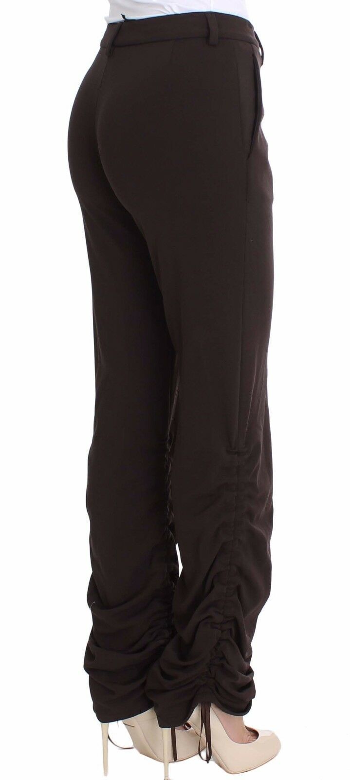 Ermanno Scervino Blue Casual Pants for Women side view