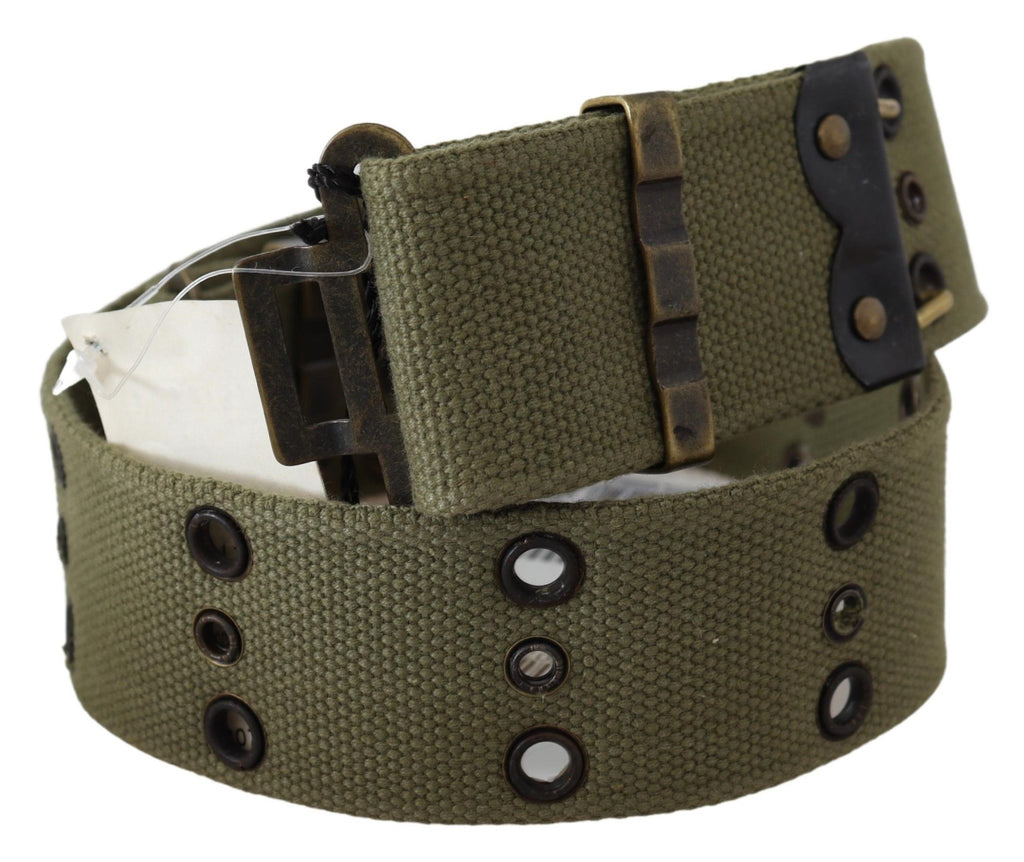 Ermanno Scervino Green High Waist Belts for Women alternate view