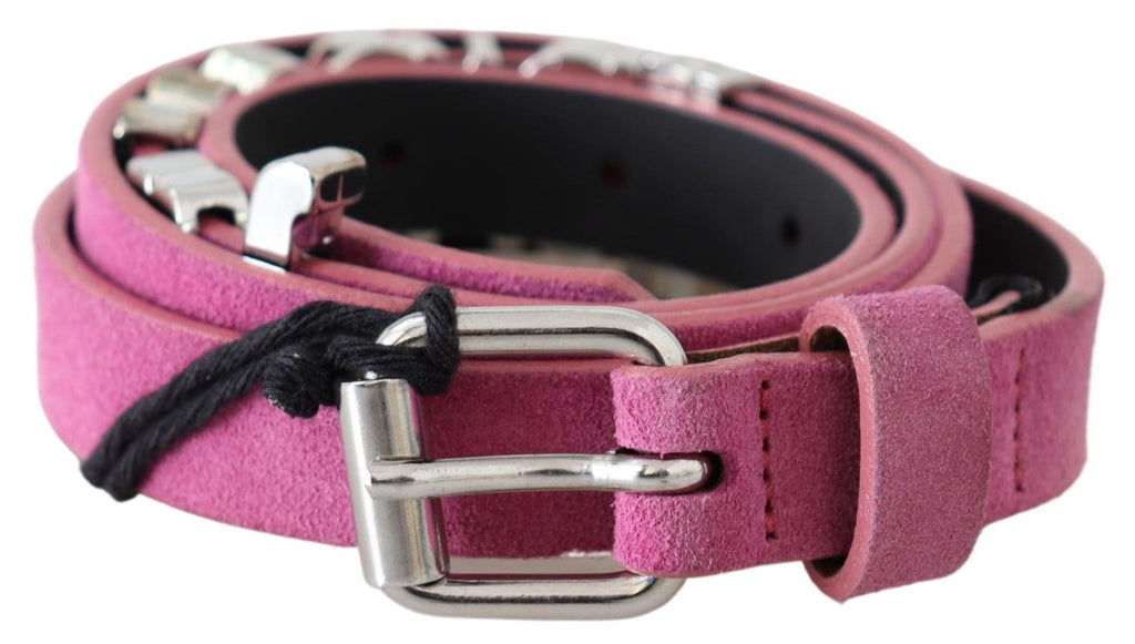 Just Cavalli Pink High Waist Belts for Women