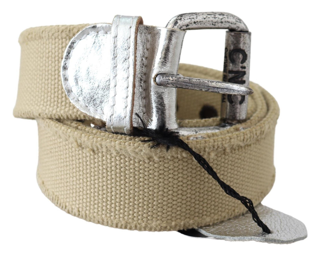 Costume National Beige High Waist Belts for Women