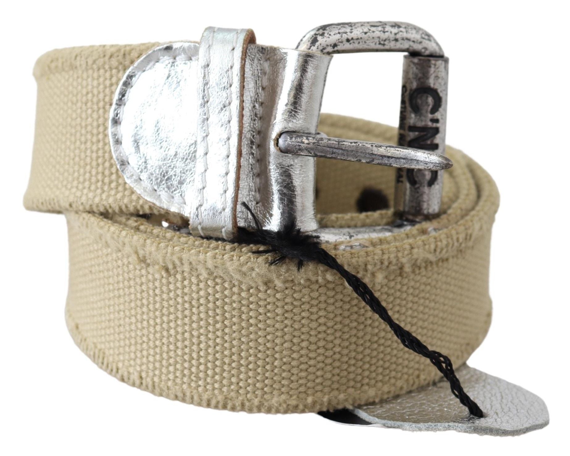 Costume National Beige High Waist Belts for Women
