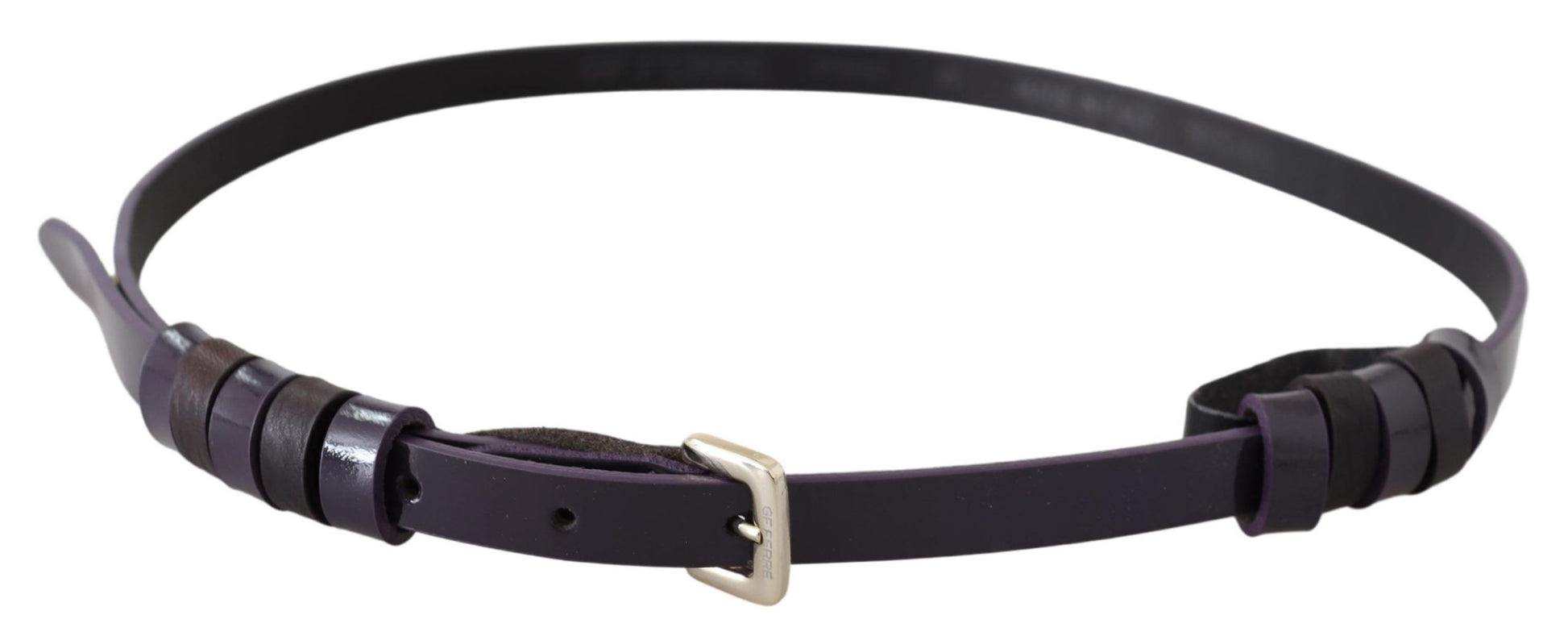 GF Ferre Black High Waist Belts for Women detail view