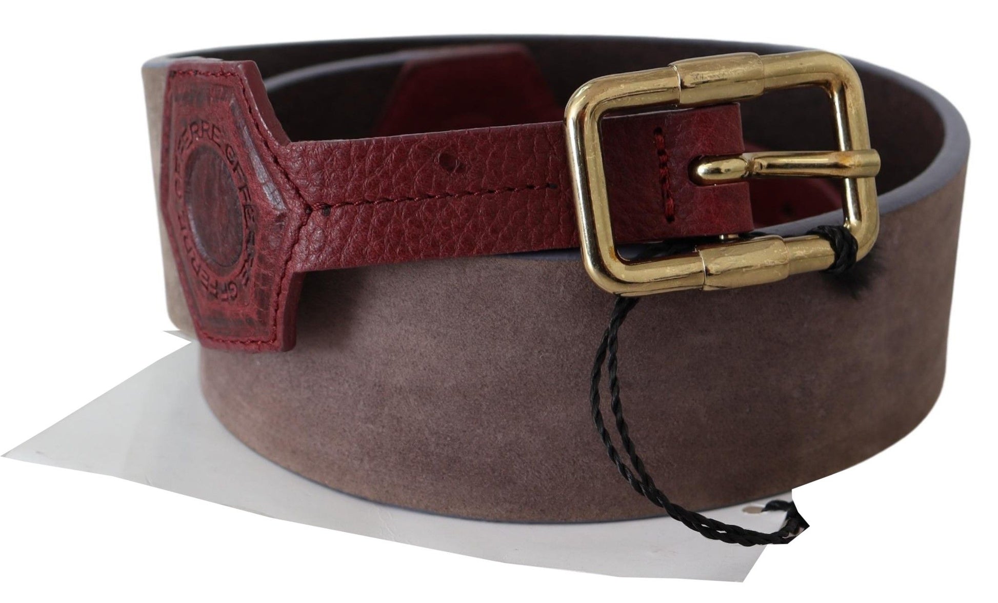 GF Ferre Brown High Waist Belts for Women alternate view