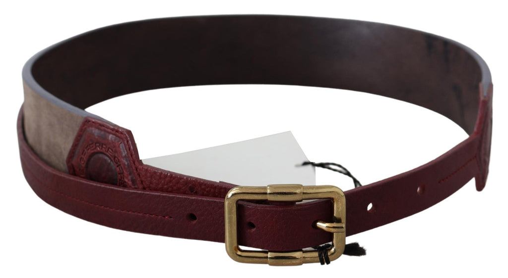 GF Ferre Brown High Waist Belts for Women detail view