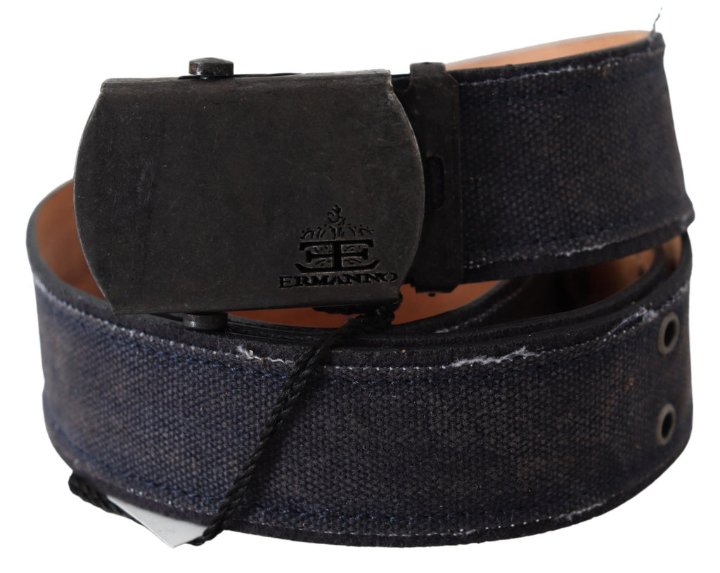 Ermanno Scervino Blue High Waist Belts for Women alternate view