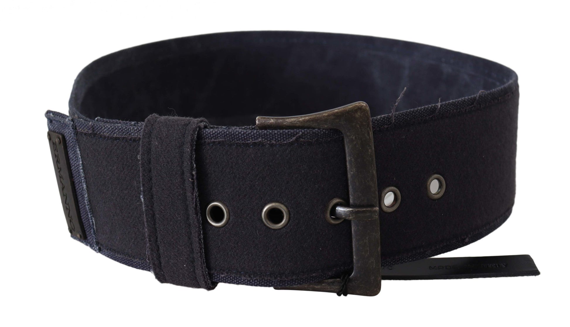 Ermanno Scervino Black High Waist Belts for Women detail view
