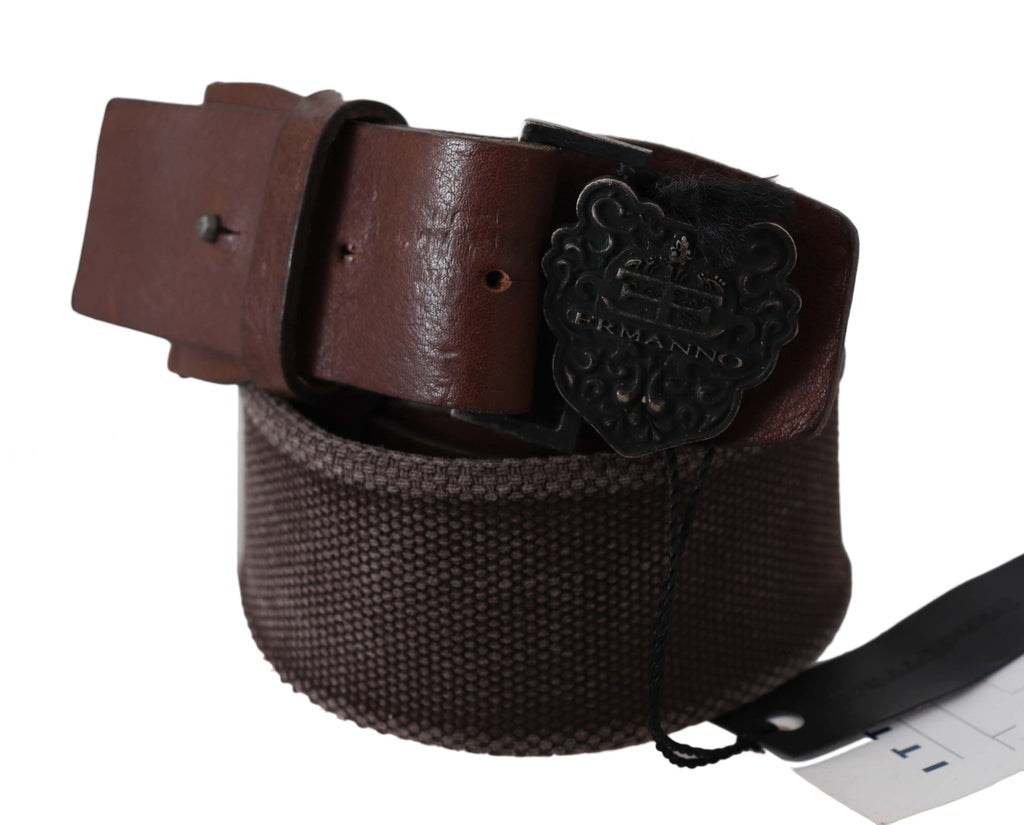 Ermanno Scervino Brown High Waist Belts for Women alternate view