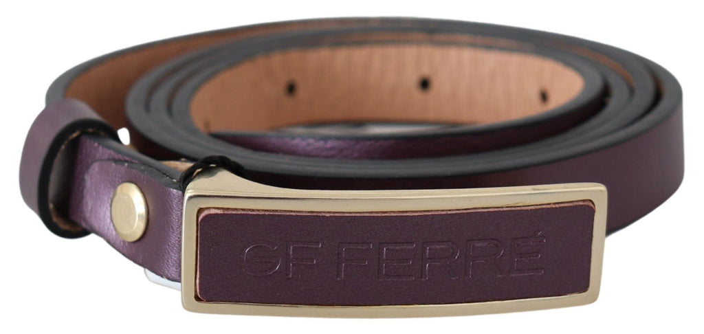 GF Ferre Red High Waist Belts for Women detail view