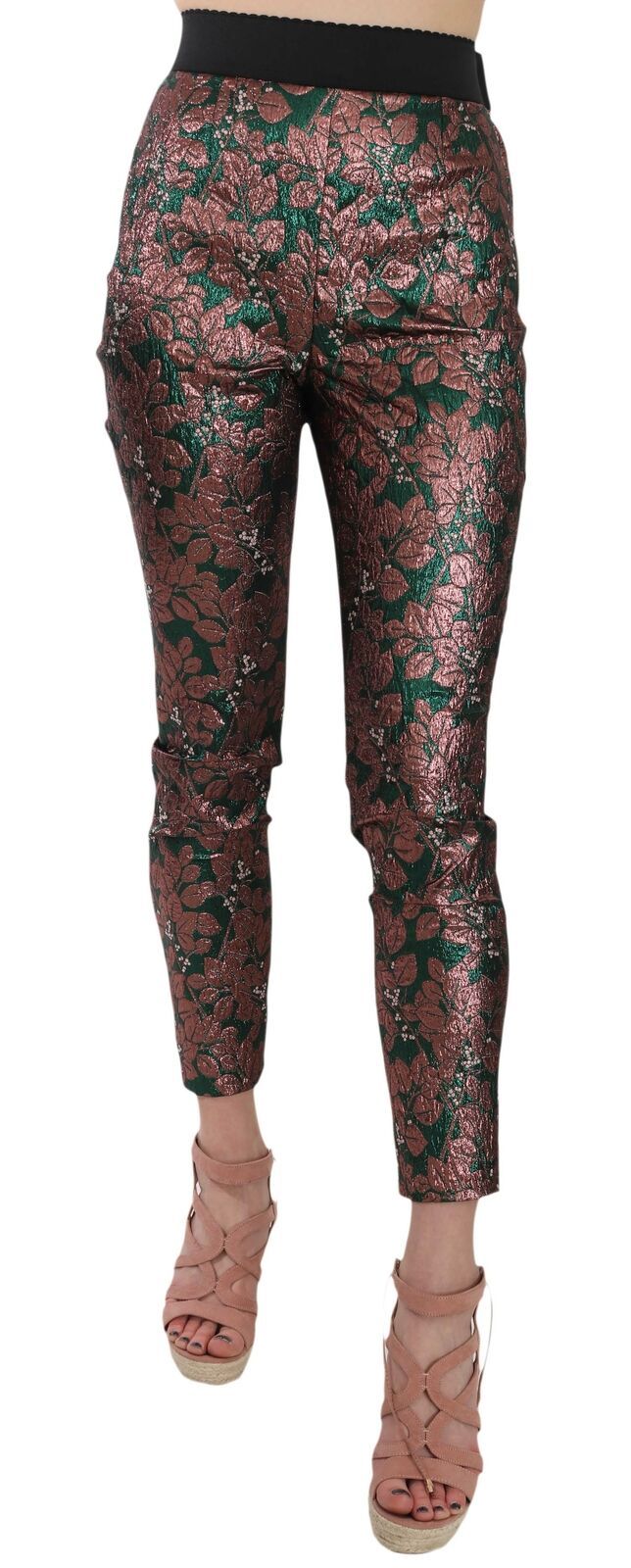 Dolce & Gabbana Multicolor Cropped Pants for Women