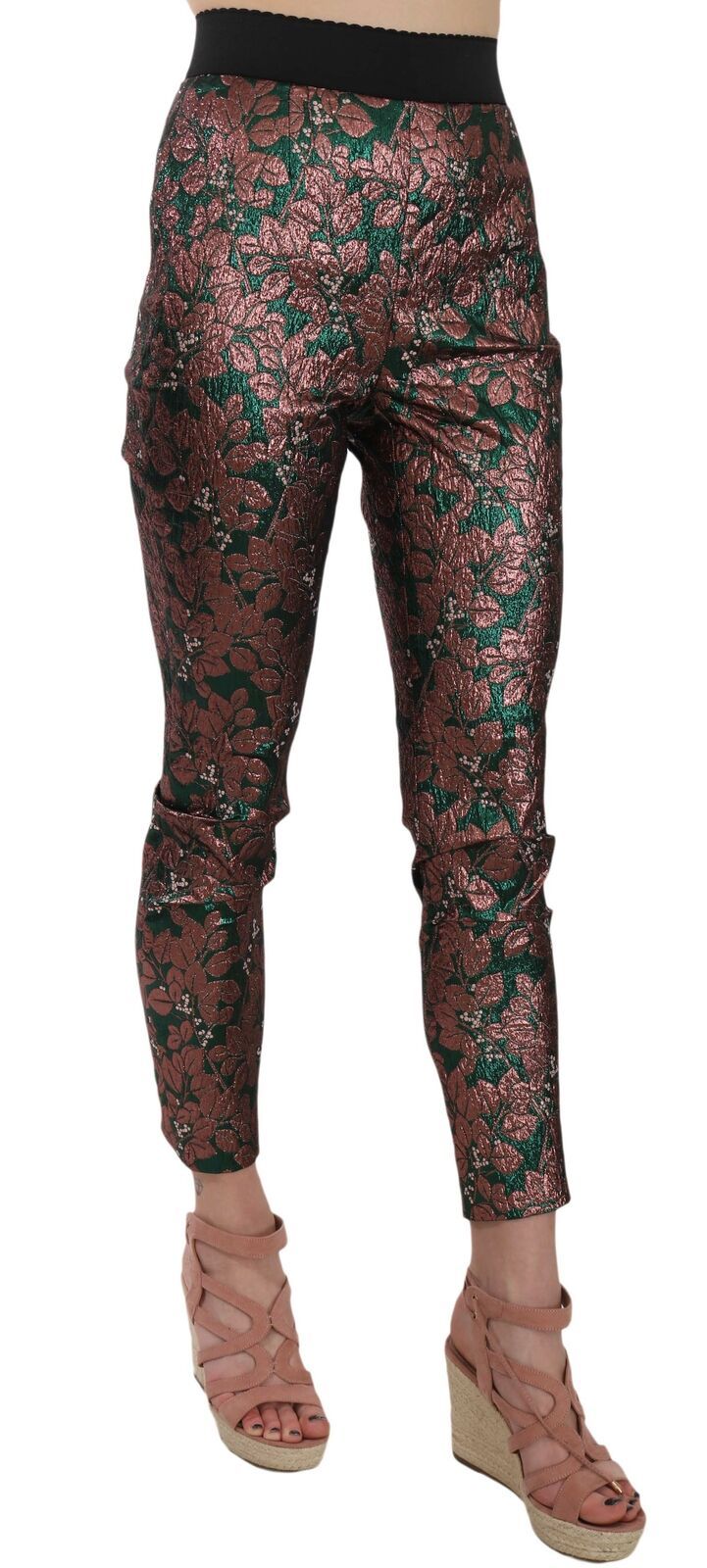 Dolce & Gabbana Multicolor Cropped Pants for Women alternate view
