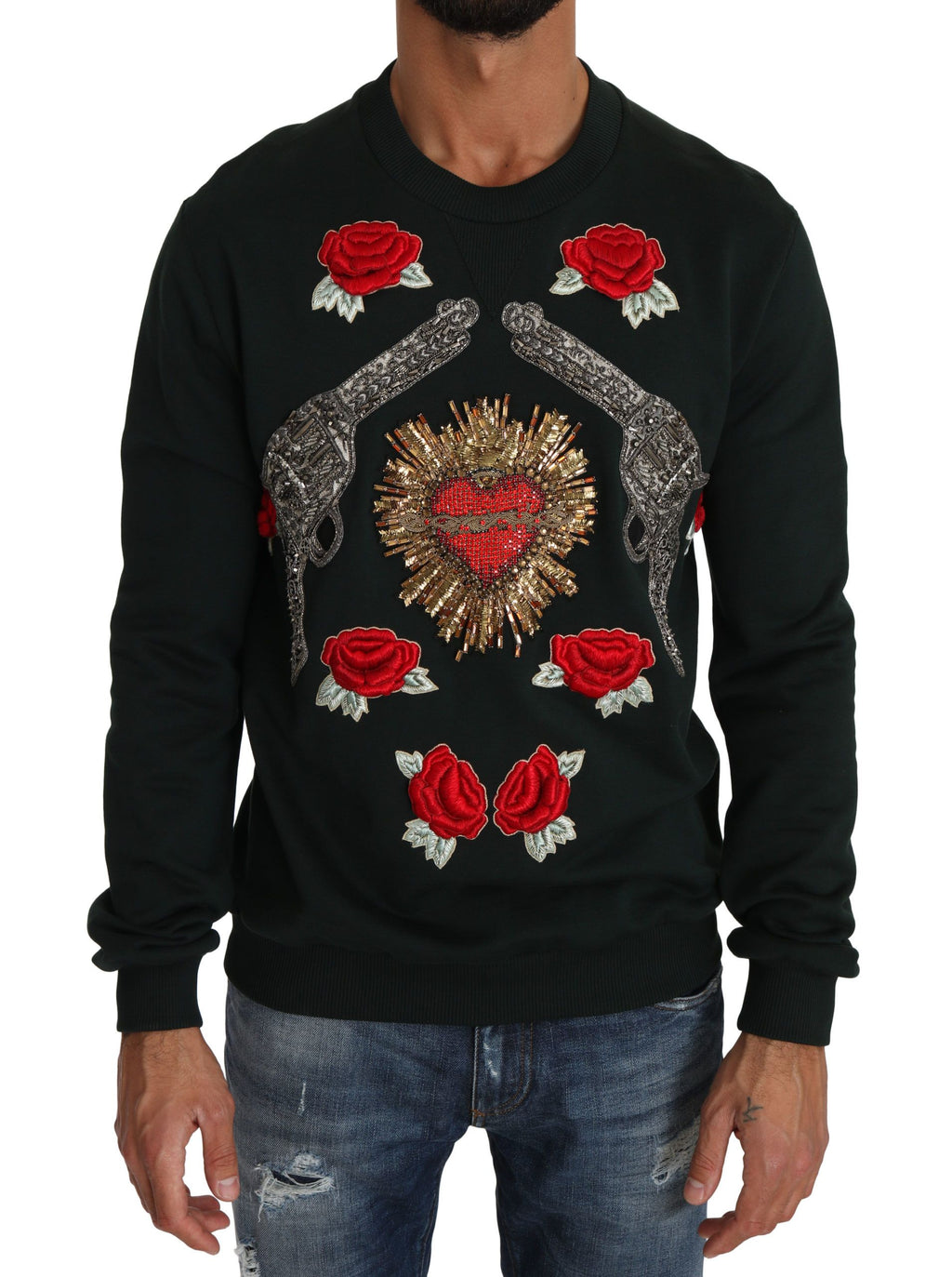 Dolce & Gabbana Green Sweatshirt for Men