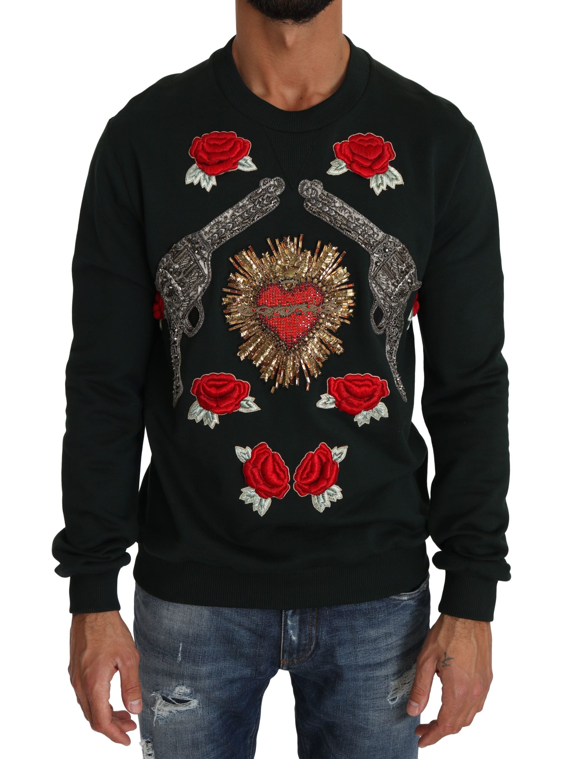 Dolce & Gabbana Green Sweatshirt for Men