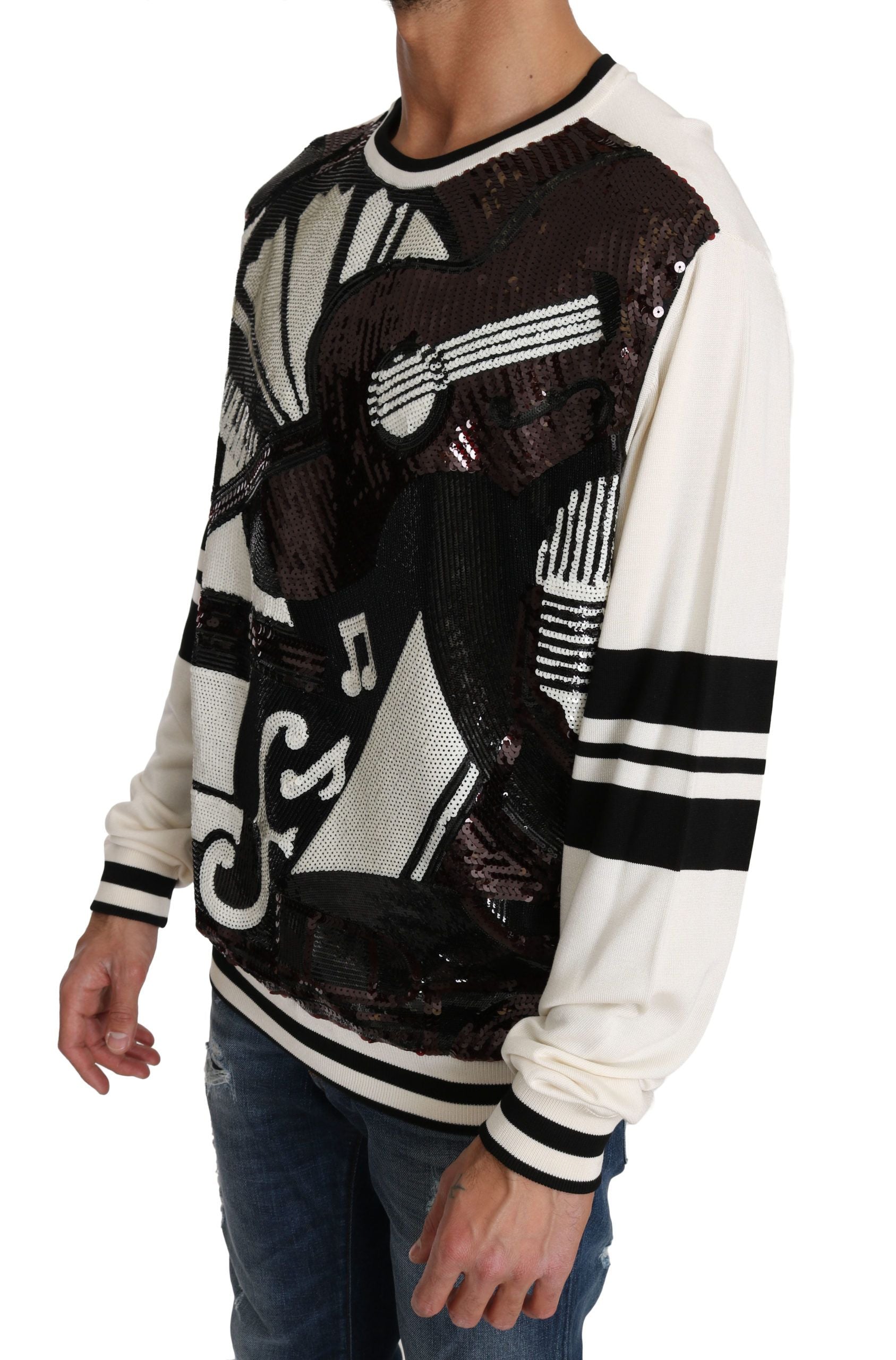 Dolce & Gabbana White Sweatshirt for Men alternate view