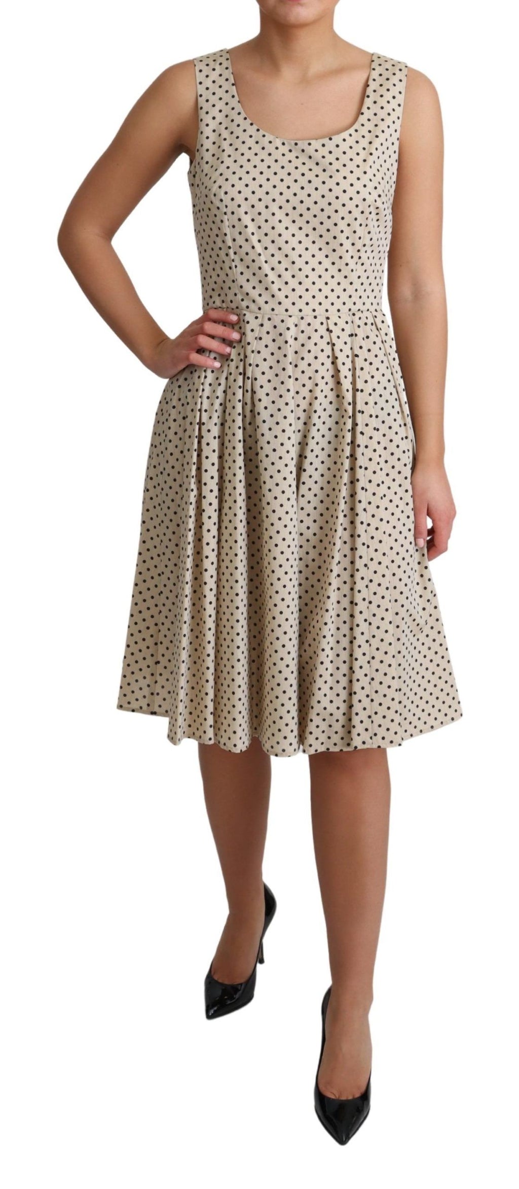 Dolce & Gabbana Beige Midi Dress for Women alternate view
