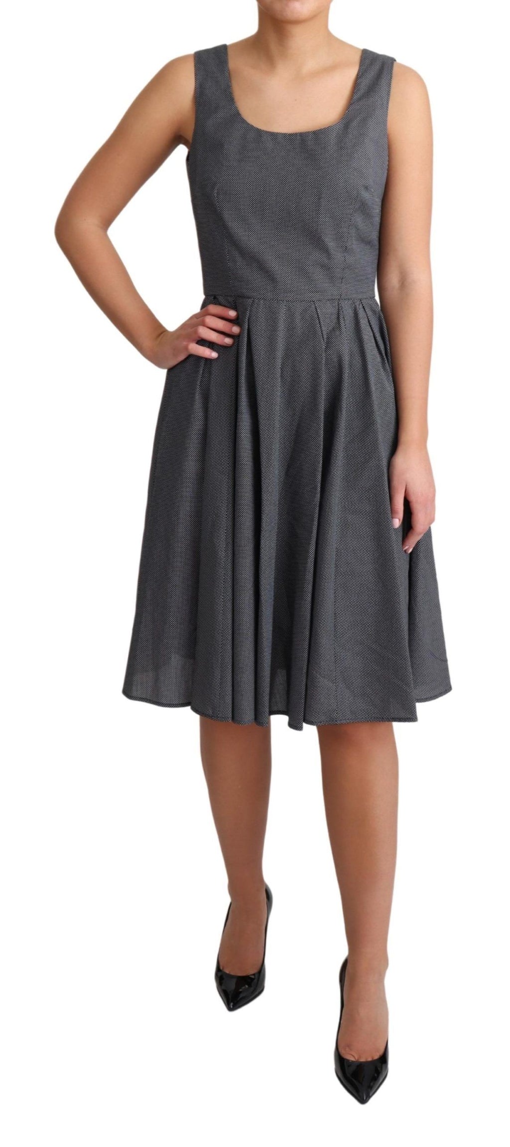 Dolce & Gabbana Black Midi Dress for Women alternate view