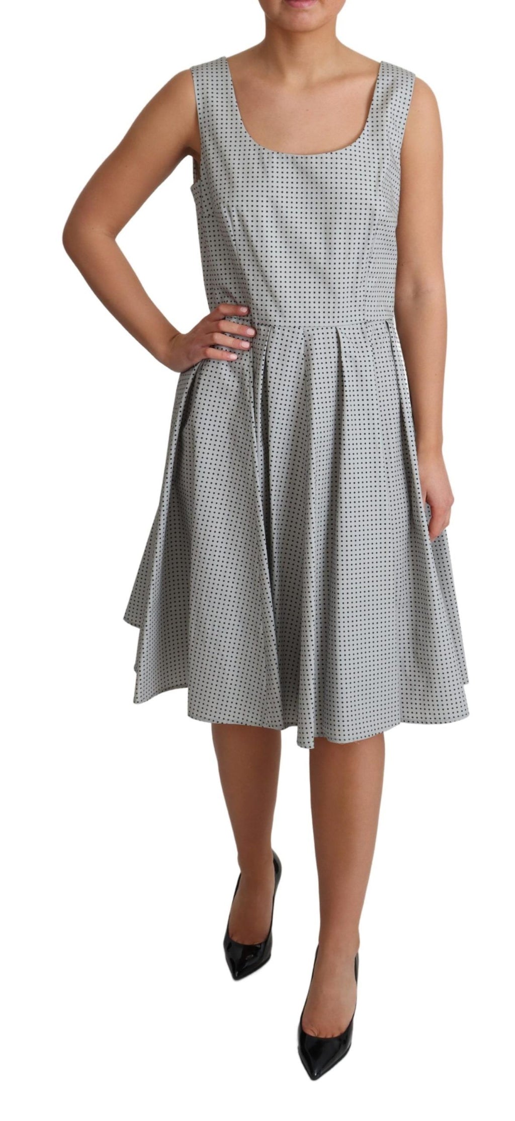 Dolce & Gabbana Grey Midi Dress for Women alternate view