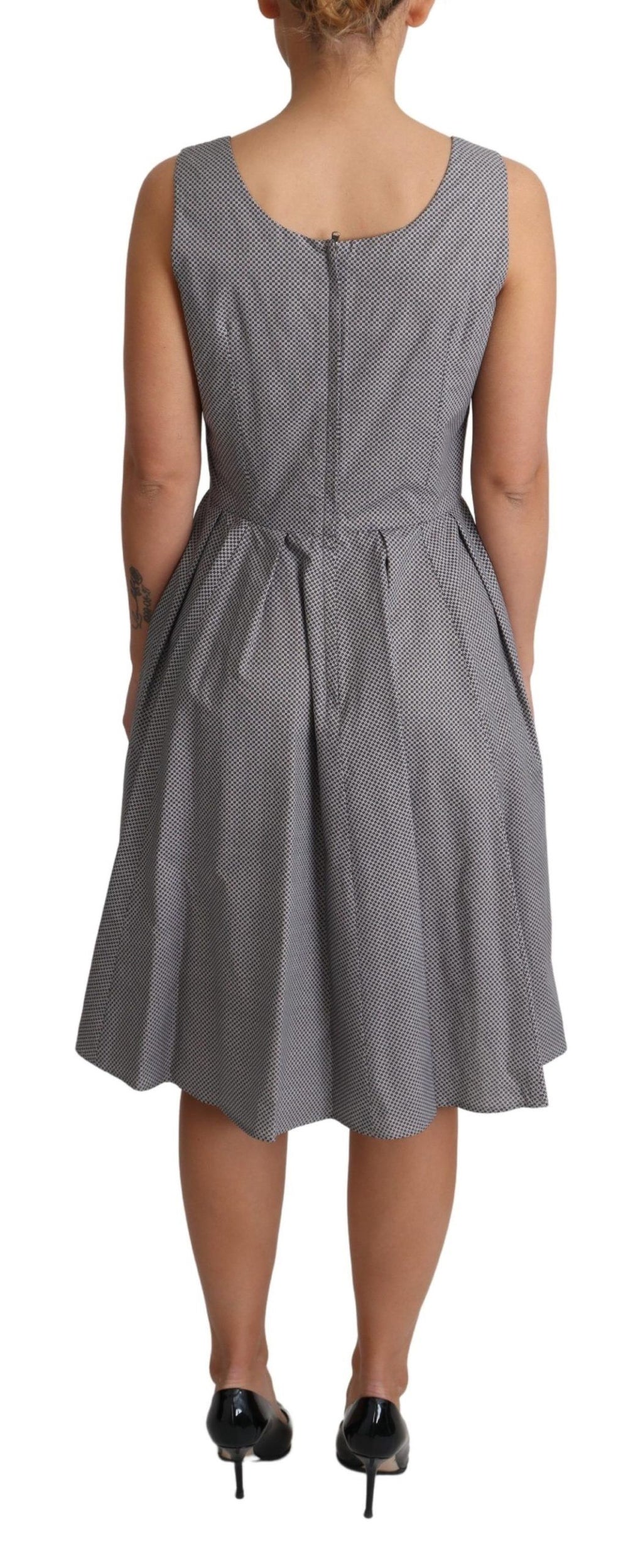 Dolce & Gabbana Blue Midi Dress for Women side view