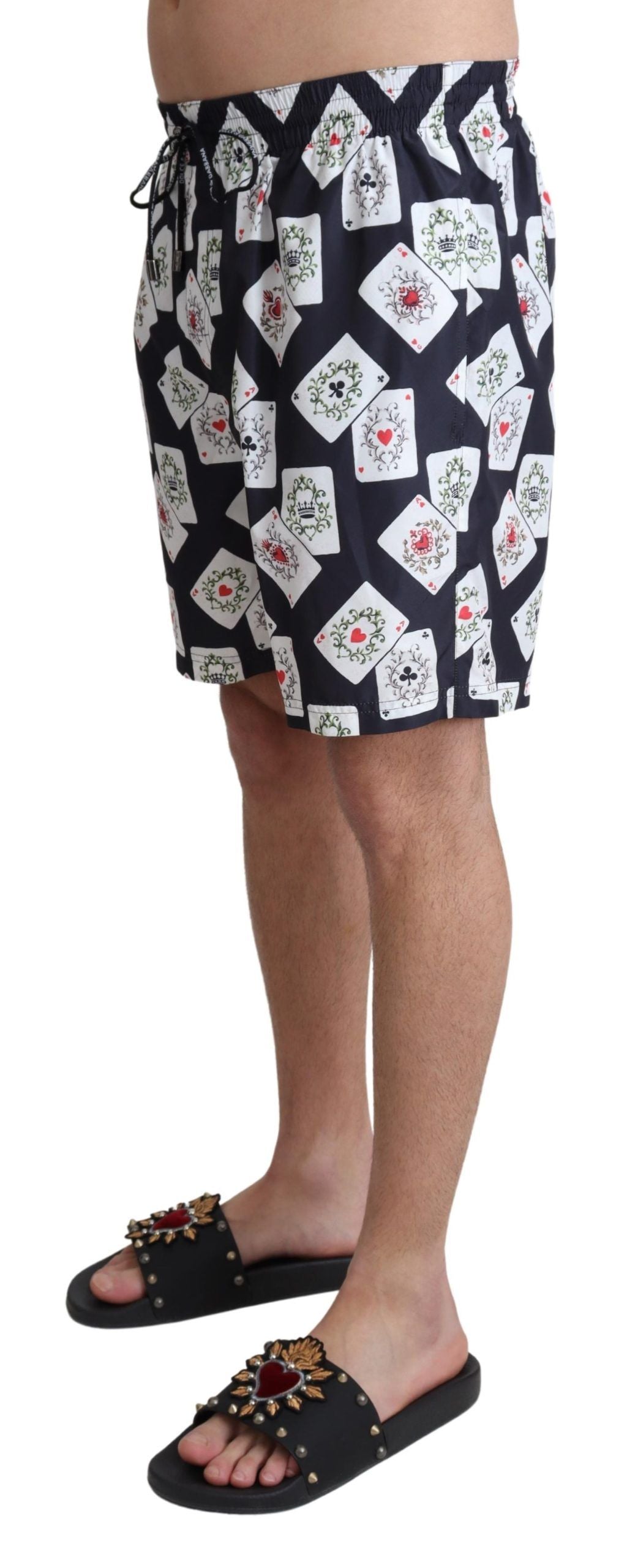 Dolce & Gabbana Black Swim Shorts for Men alternate view