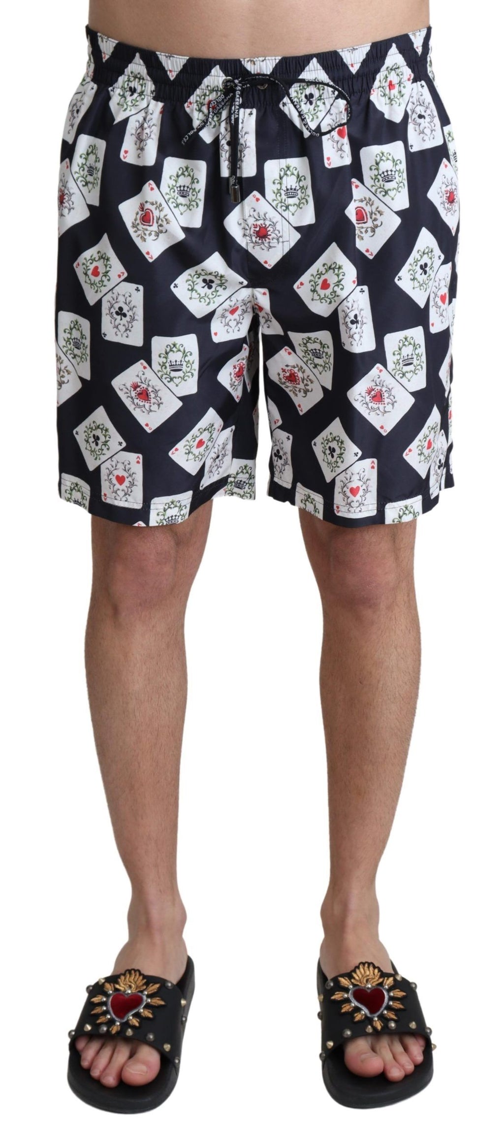 Dolce & Gabbana Black Swim Shorts for Men