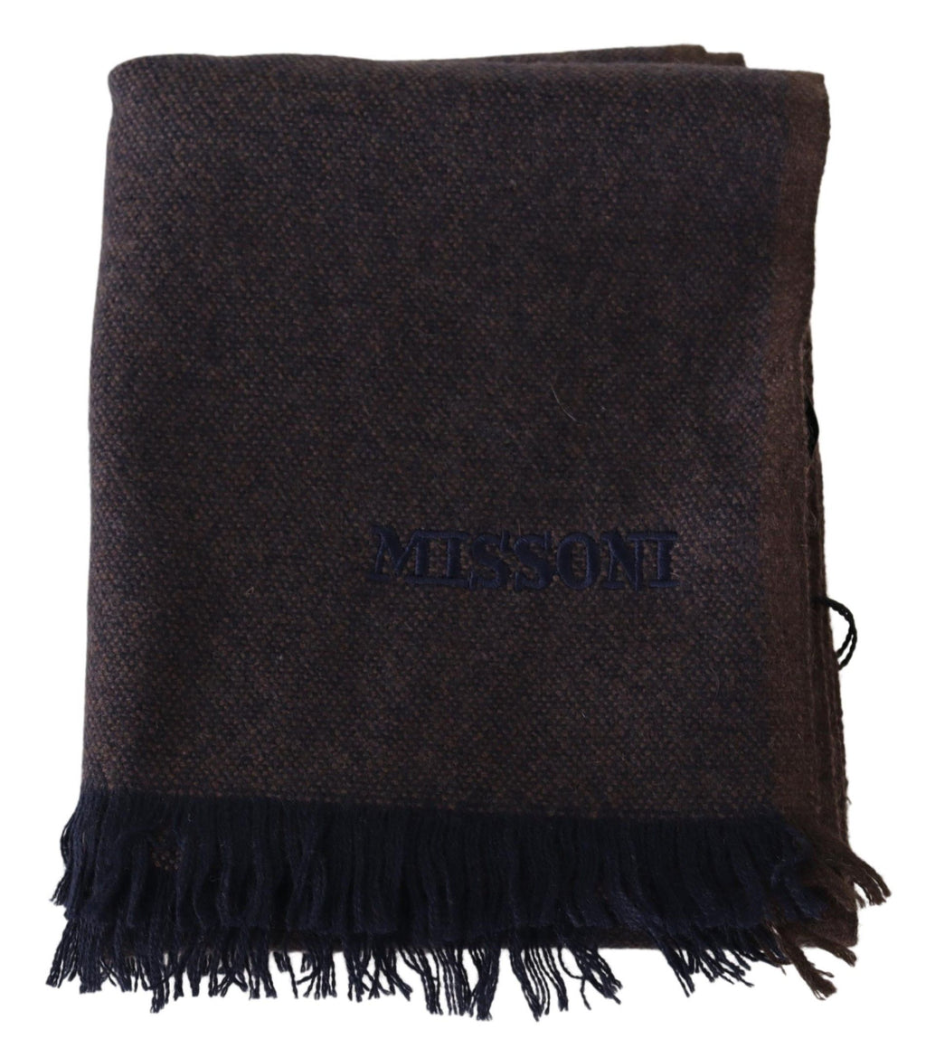 Missoni Brown Scarf for Men side view