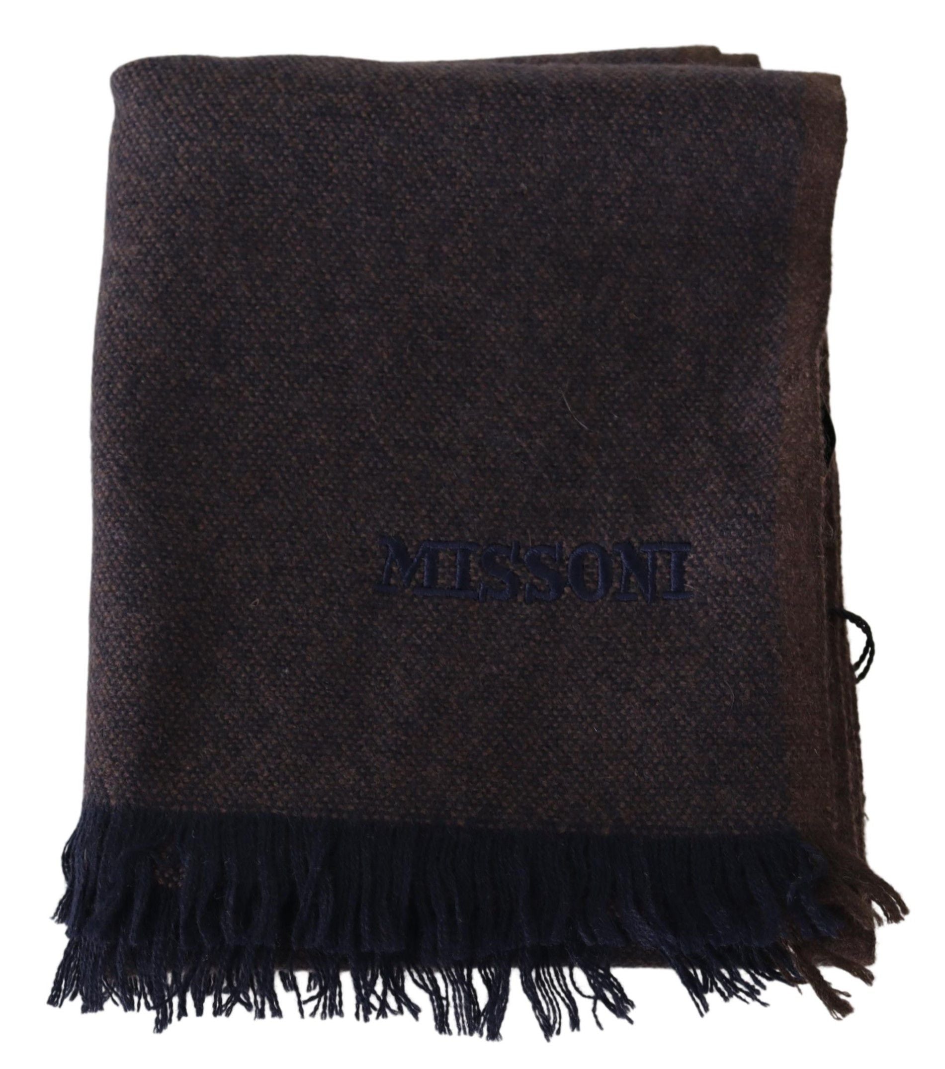 Missoni Brown Scarf for Men side view