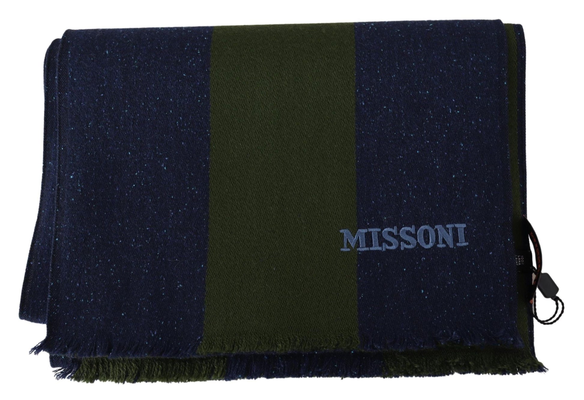 Missoni Green Scarf for Men side view