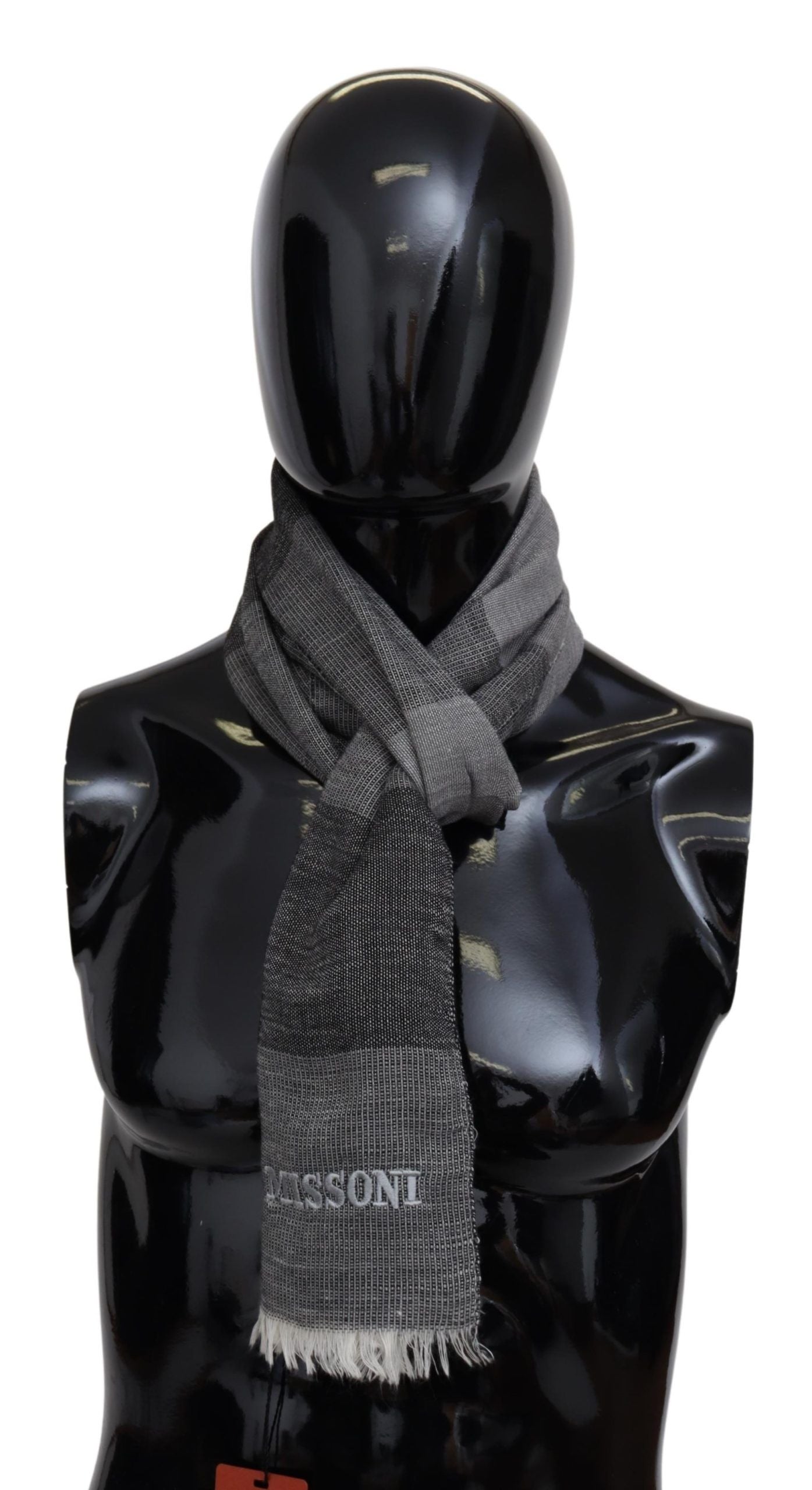 Missoni Grey Scarf for Men