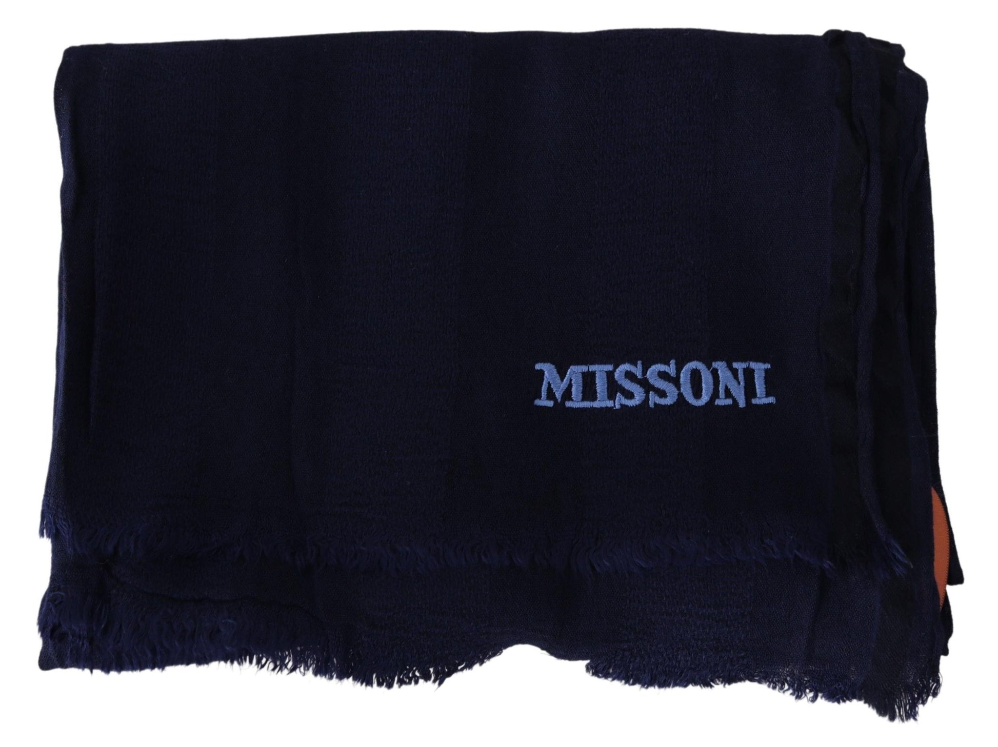 Missoni Blue Scarf for Men detail view