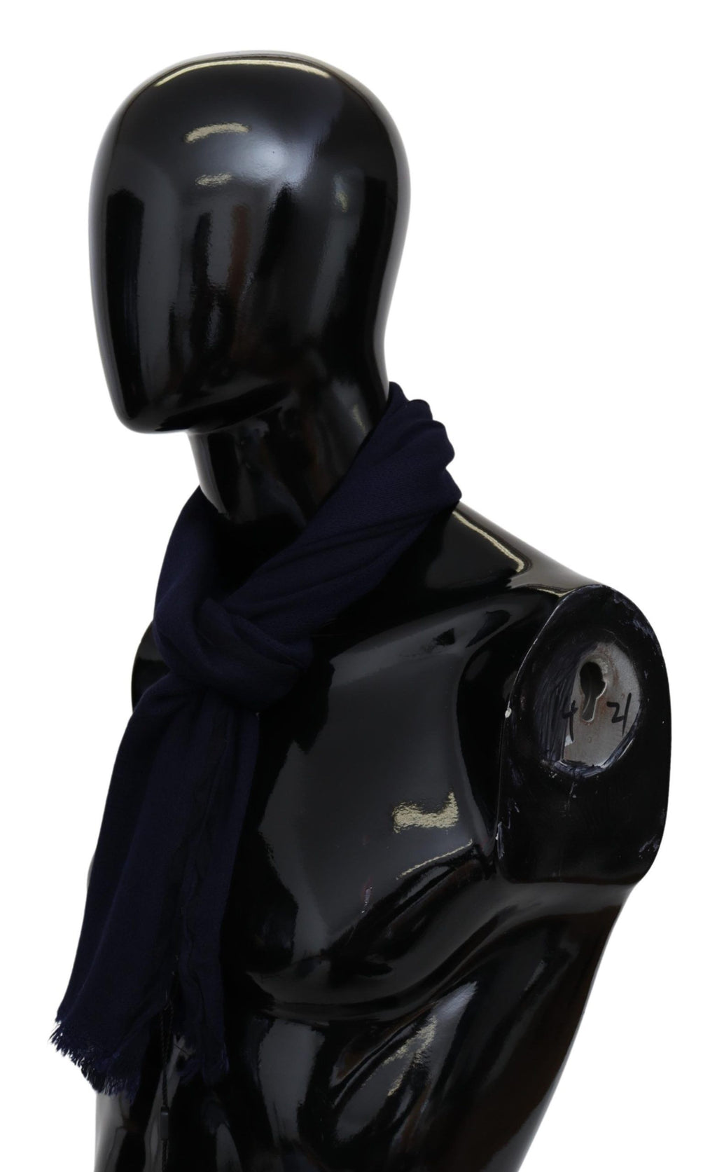 Missoni Blue Scarf for Men side view
