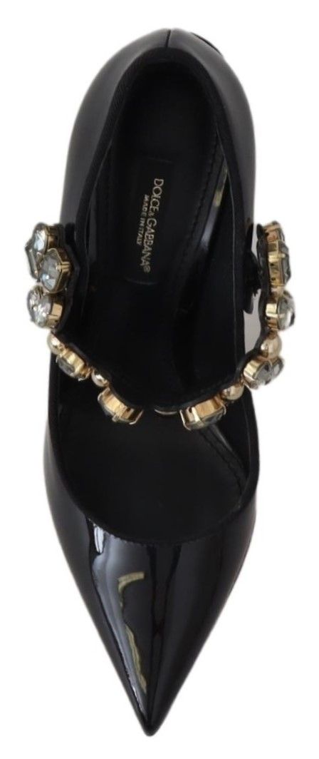 Dolce & Gabbana Black Mid Heel for Women detail view