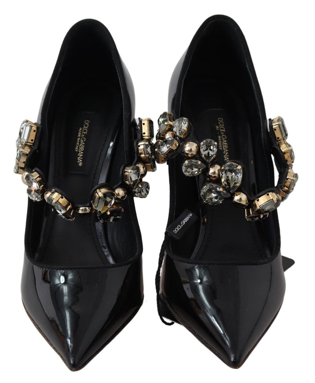 Dolce & Gabbana Black Mid Heel for Women side view