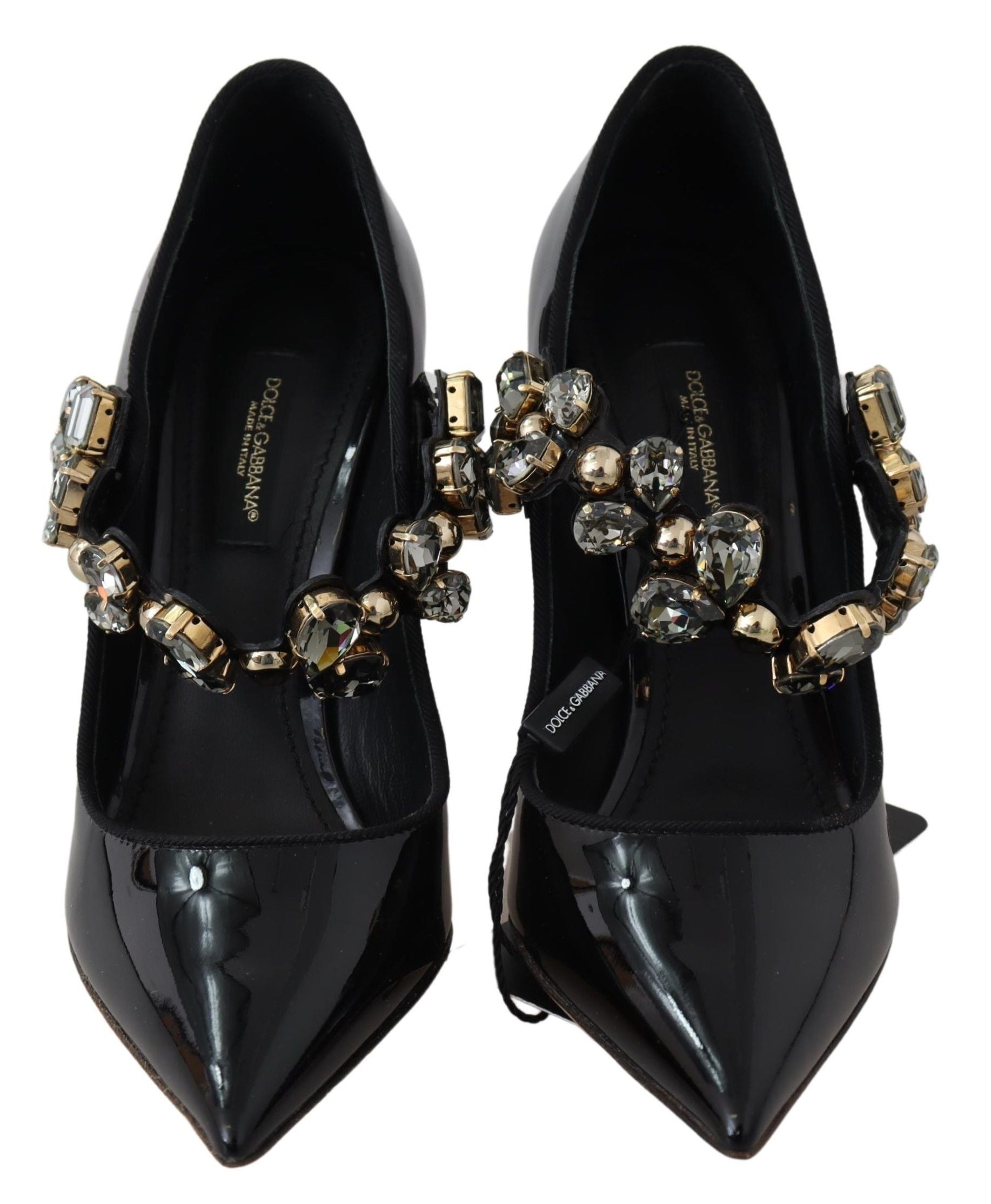 Dolce & Gabbana Black Mid Heel for Women side view