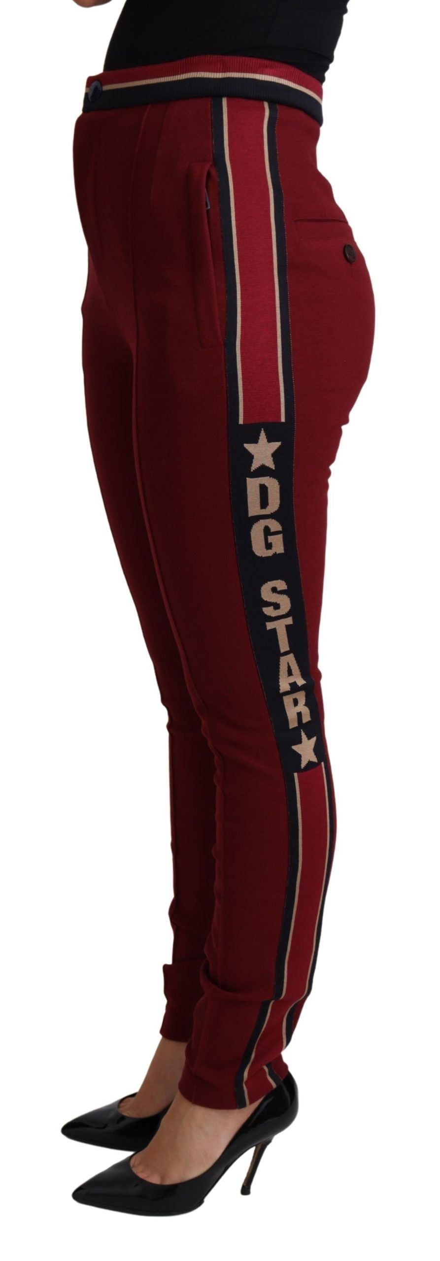Dolce & Gabbana Red Casual Pants for Women alternate view
