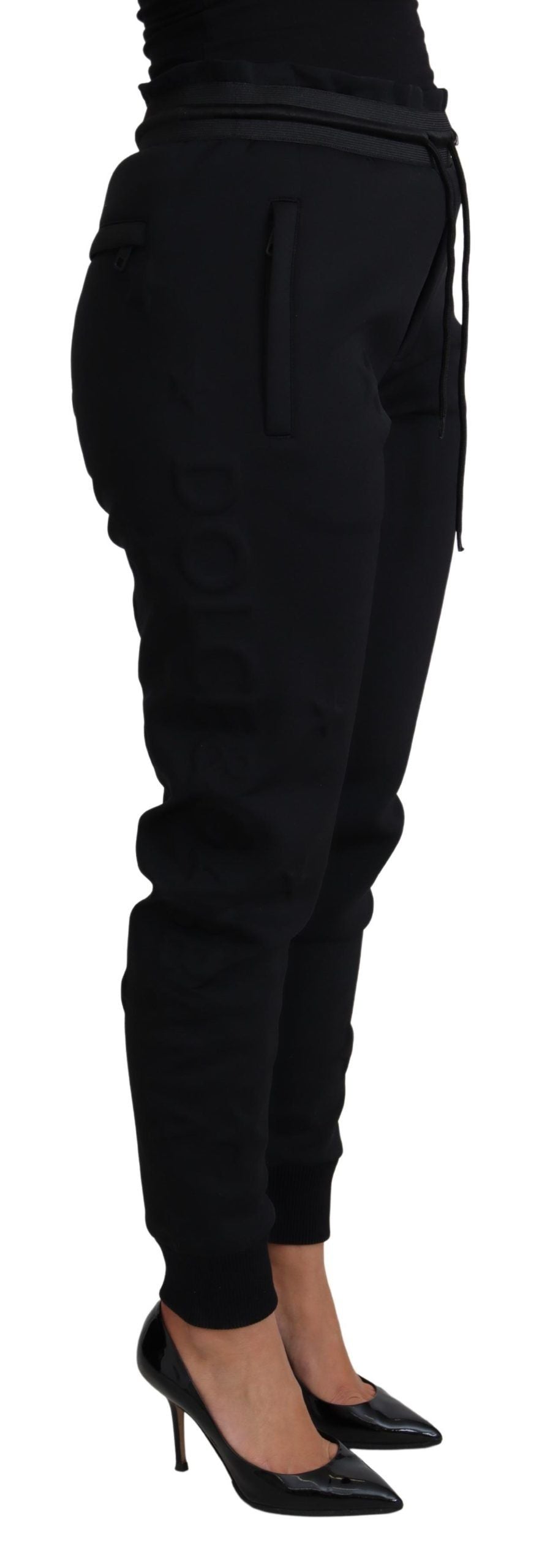 Dolce & Gabbana Black Athletic Pants for Women alternate view