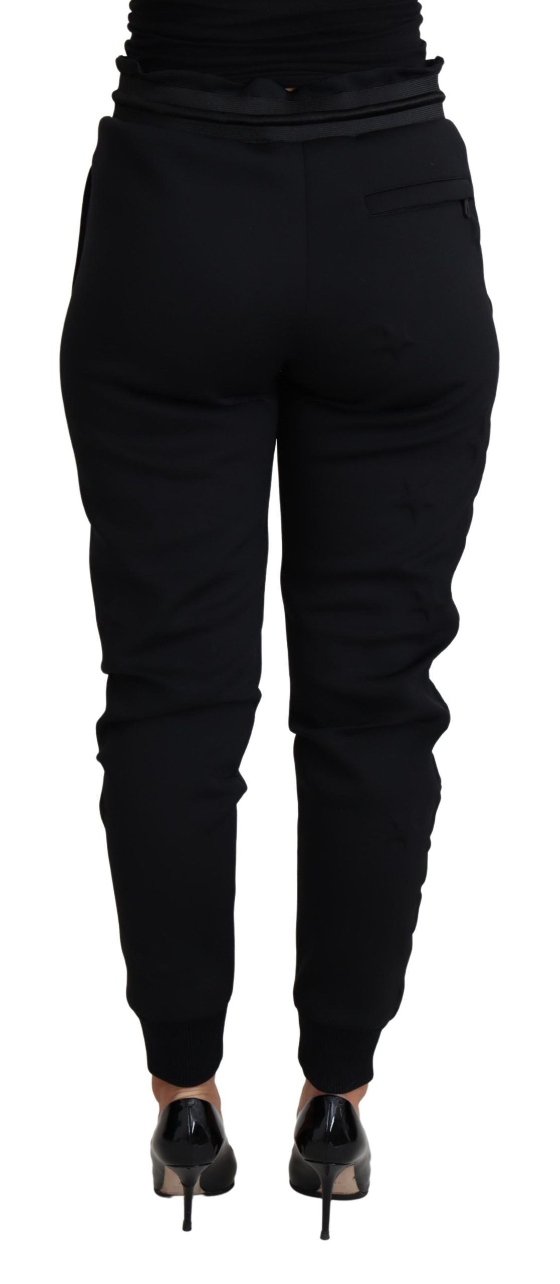 Dolce & Gabbana Black Athletic Pants for Women detail view