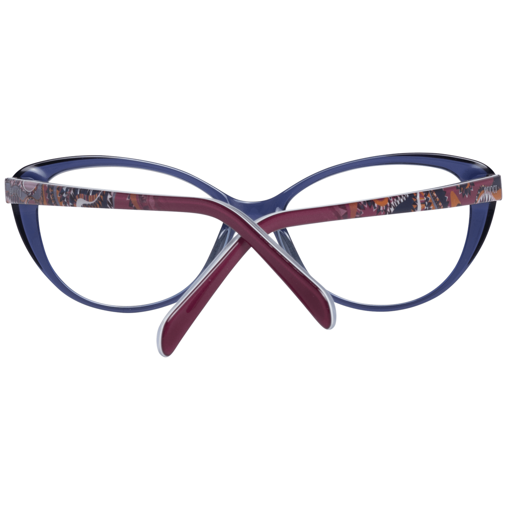 Emilio Pucci Blue Glasses Frames for Women detail view