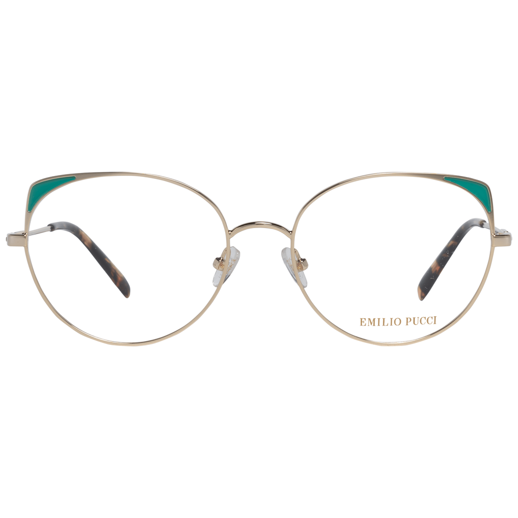 Emilio Pucci Gold Glasses Frames for Women alternate view