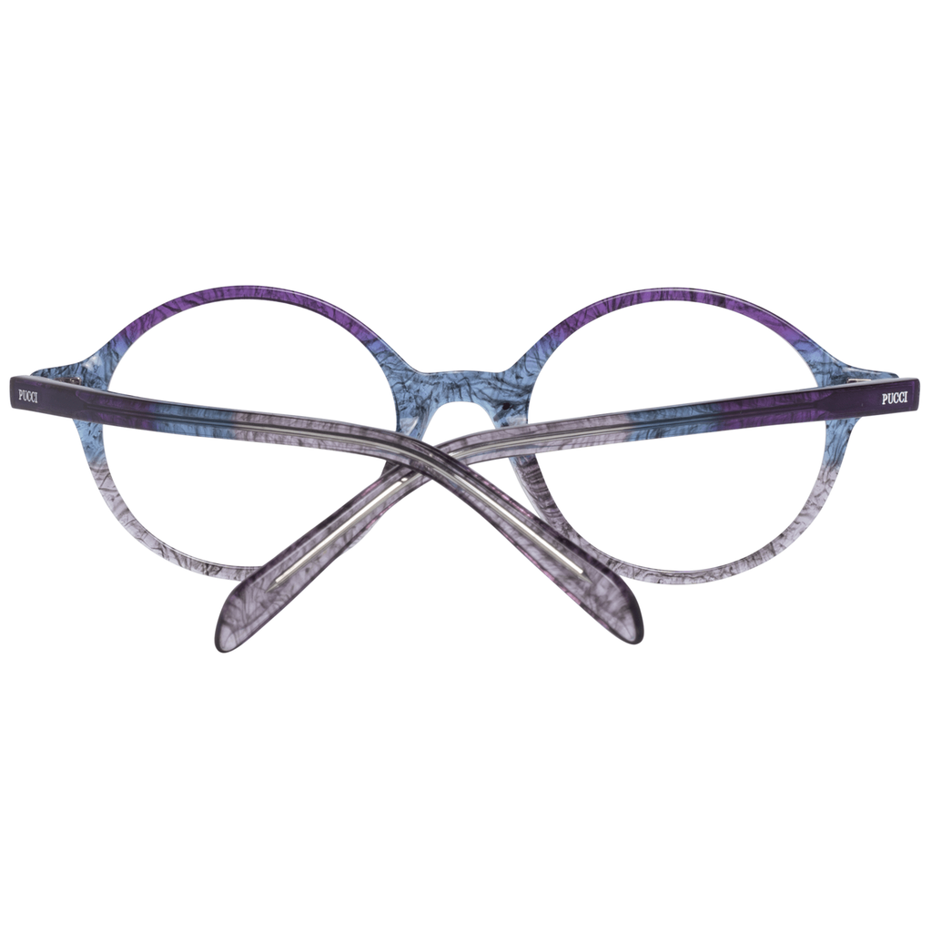 Emilio Pucci Purple Glasses Frames for Women detail view