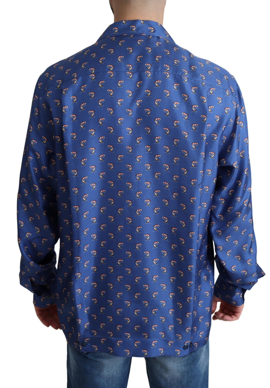 Dolce & Gabbana Blue Shirt for Men detail view